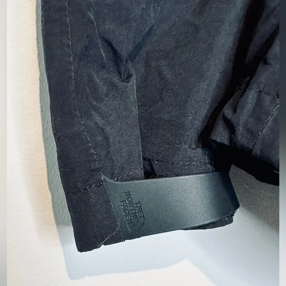 The North Face HyVent Waterproof Zipper Black Nylon Women’s Jacket Coat Size M - Picture 9 of 15